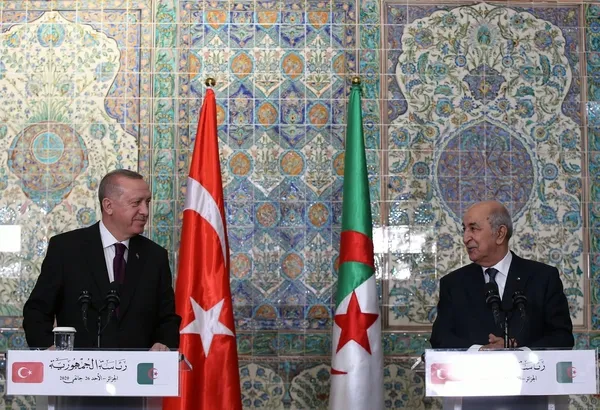 Son dakika haberi: Başkan Erdoğan Cezayir Cumhurbaşkanı Abdülmecid Tebbun ile görüştü