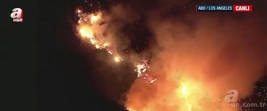 Los Angeles alev alev yanıyor! Bazı bölgelerde sokağa çıkma yasağı ilan edildi 25