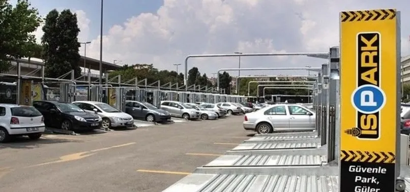 İSPARK otoparkında şoke eden olay! 4 araç...