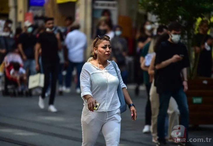 Taksim’de maskesiz gezi! Koronavirüsü hiçe saydılar