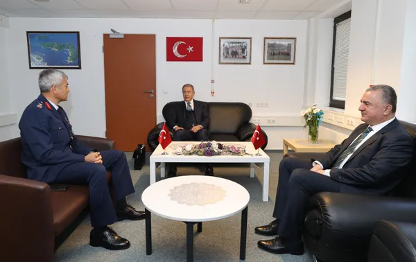 Milli Savunma Bakanı Hulusi Akar Ramstein Hava Üssü’nde - 3