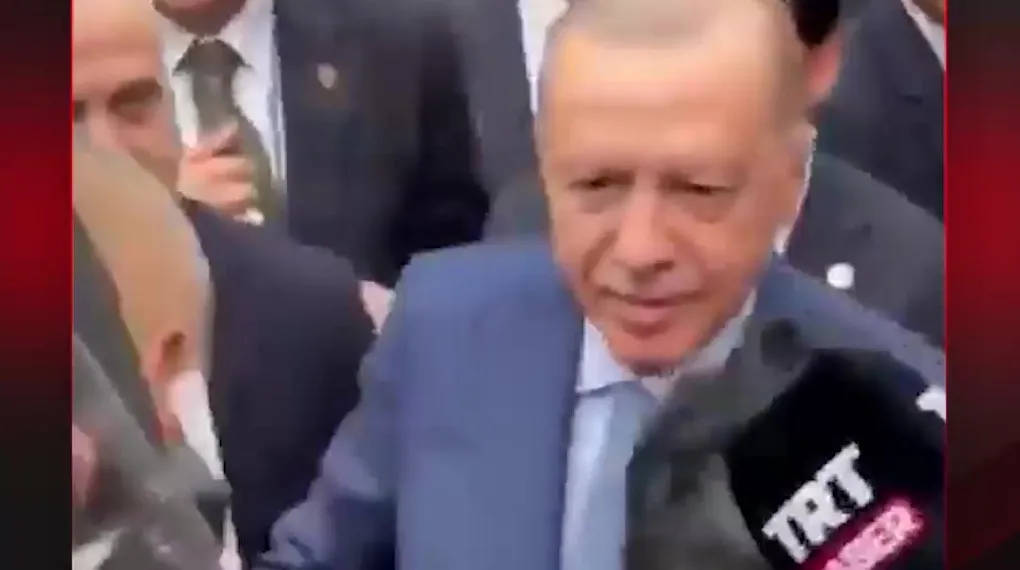 "BİR DÜNYA LİDERİ GELDİ ŞU ANDA"