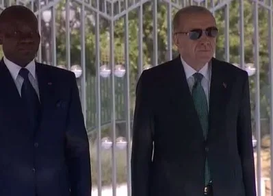 Gabon Cumhurbaşkanı Nguema Ankara’da!