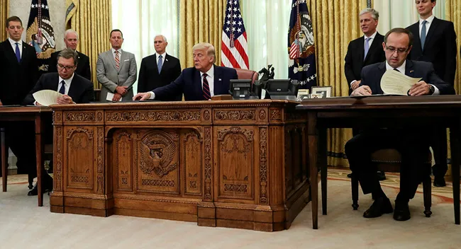 Sırbistan Cumhurbaşkanı Aleksandar Vucic’i pişman eden imza! Tüm dünya konuşuyor