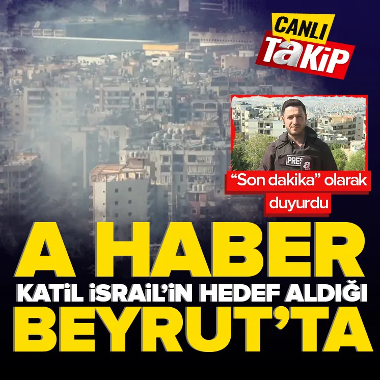 Canlı yayında son dakika olarak duyurdu