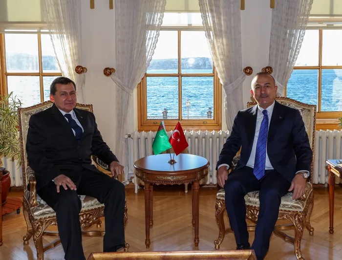 Dışişleri Bakanı Mevlüt Çavuşoğlu Türkmenistan Dışişleri Bakanı ile görüştü - 1
