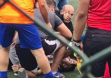 Genç futbolcunun kalbi maç sırasında durdu