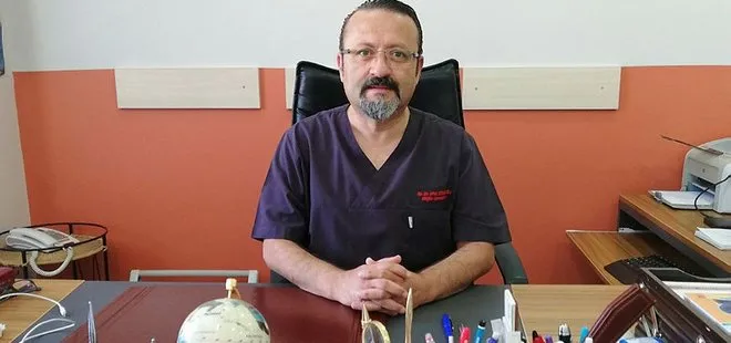 Corona virüsü yenen profesör doktor Ufuk Çobanoğlu yeniden göreve başladı