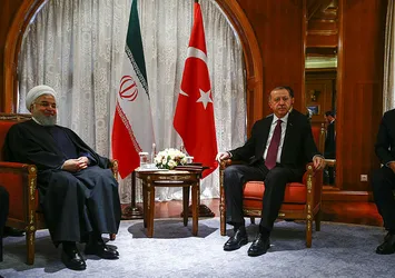 Erdoğan-Ruhani görüşmesi sona erdi