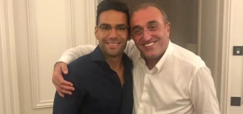 Ve beklenen fotoğraf! Abdurrahim Albayrak ve Falcao...Galatasaray'da transfer gündemi