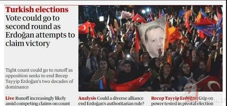 Dünya basını seçim sonuçlarını böyle gördü: Erdoğan’ın büyük avantajı! Yüksek katılım oranına dikkat çekildi!