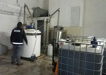 Türkiye'nin en büyük sahte içki operasyonu