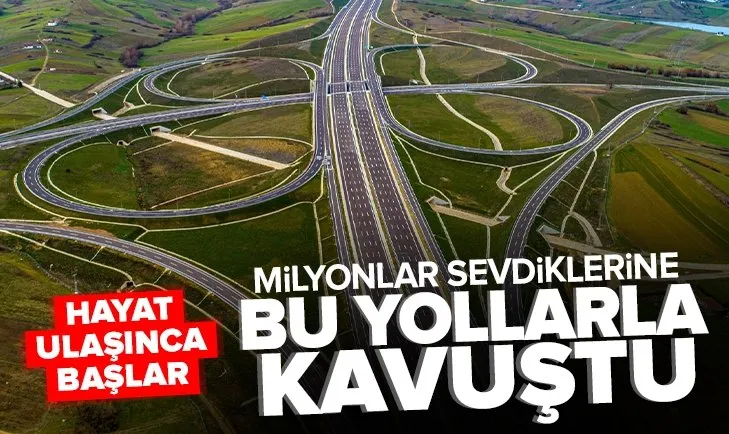 Ulaştırma ve Altyapı Bakanı Adil Karaismailoğlu’ndan yüksek standartlı ve emniyetli yol mesajı! Hayat Ulaşınca Başlar