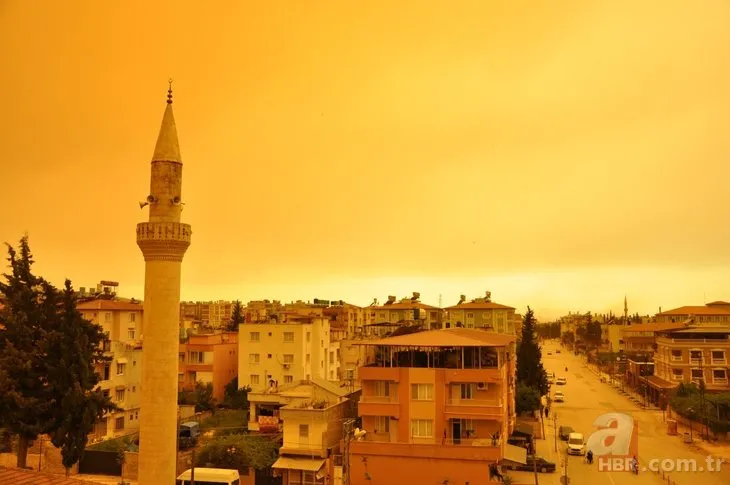 Meteoroloji uyarmıştı: Türkiye'nin güneyi toz bulutu etkisi altında