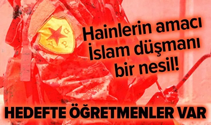 YPG/PKK, Suriye'de dayattığı eğitim müfredatını uygulamayan 7 öğretmeni alıkoydu