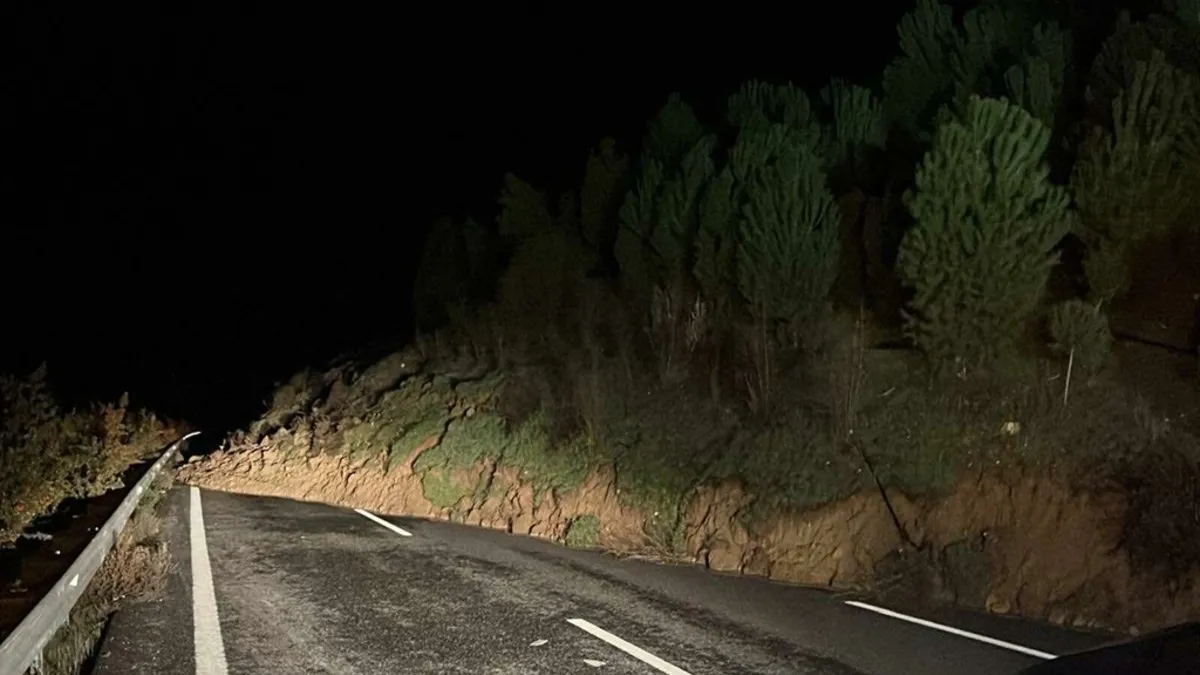 İstanbul-İzmir Otoyolu'nda heyelan: Çalışmalar sonrası ulaşıma açıldı