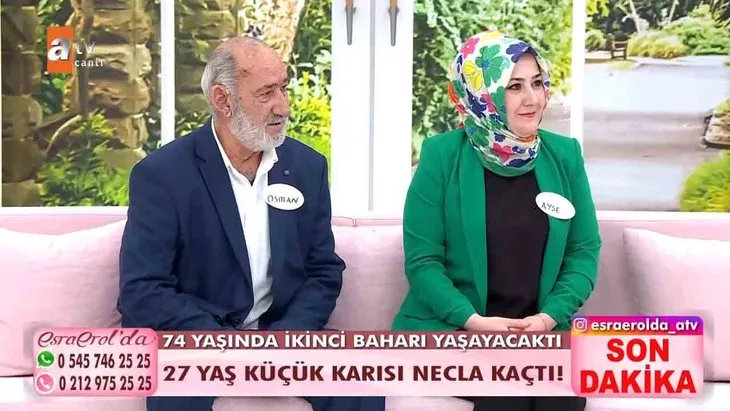 Türkiye 74 yaşında Osman amcayı konuşuyor!  Evlendi hayatının hatasını yaptı: Esra Erol’dan yardım istedi 27 yaş küçük karısı altınları alıp kaçtı