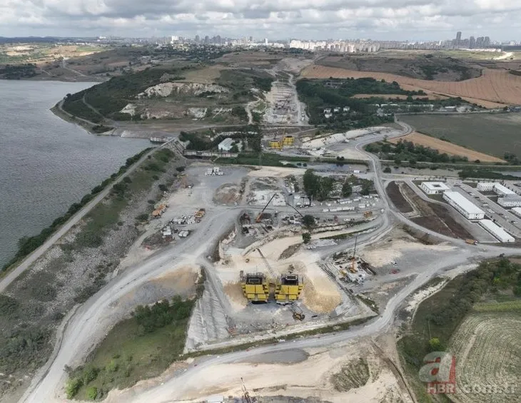 Kanal İstanbul Projesi’nin çalışmaları tam gaz devam ediyor! İlk köprü yükseliyor: Görüntüler ortaya çıktı
