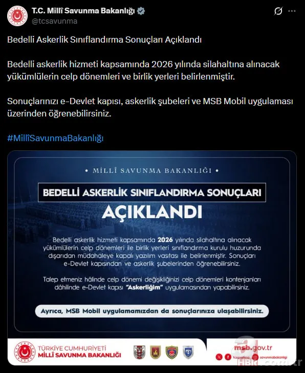 Bedelli askerlik yerleri sorgulama 2026: T.C. kimlik ile e-Devlet ekranı 3