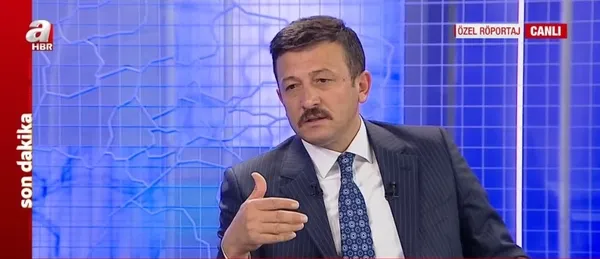 Son dakika: AK Parti Genel Başkan Yardımcısı Hamza Dağ’dan A Haber’de önemli açıklamalar