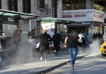 Şişli'de gergin dakikalar