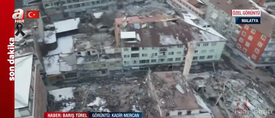 Görüntüler Malatya'dan... A Haber drone kamerası ile kayda alındı! İşte BÜYÜK YIKIM 18