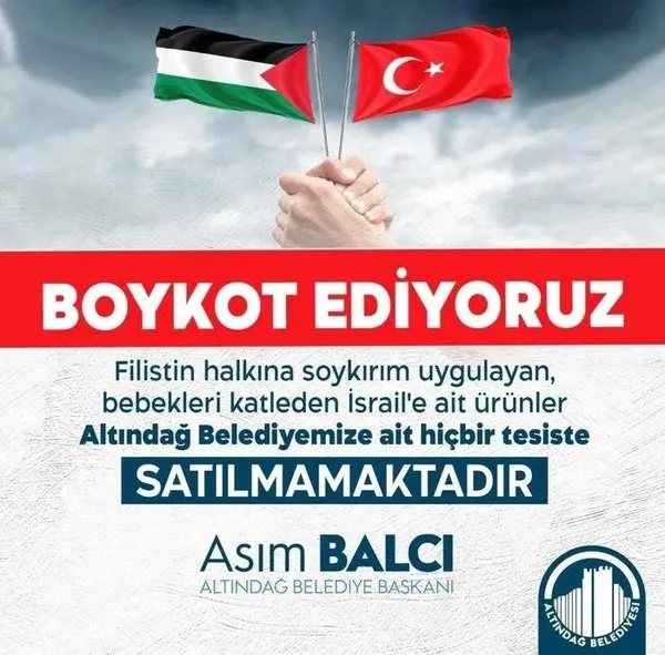 1699261524909.jpeg AK Partili belediyelerden katil İsrail'in mallarına boykot adımı - 3