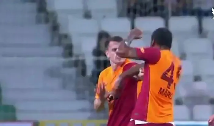Galatasaray'da yumruklu kavga sonrası Marcao ve Kerem barıştı - 5