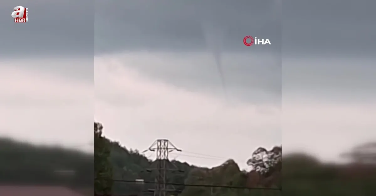 Amasra'da hortum kamerada