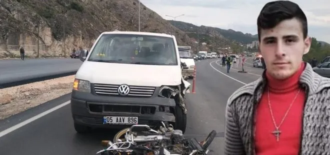 Amasya’da 19 yaşındaki Kerim, yeni aldığı motosikletiyle kazada öldü