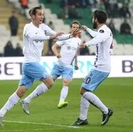 Bursaspor - Trabzonspor maçından fotoğraflar