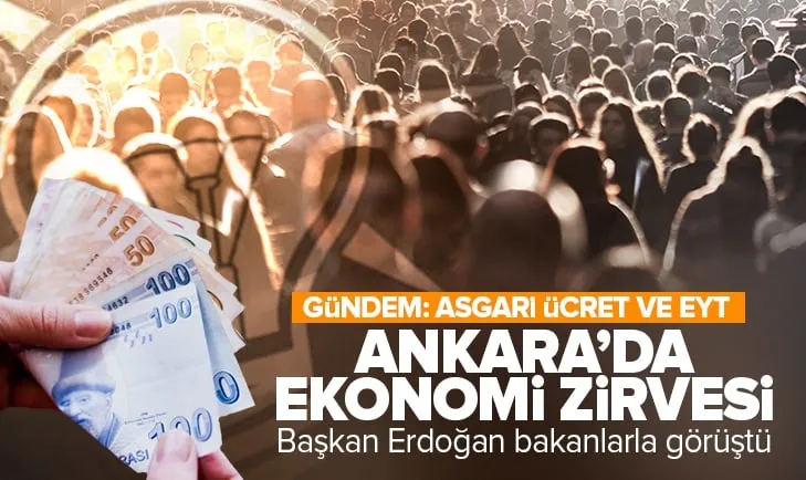 Başkan Erdoğan bakanlarla görüştü