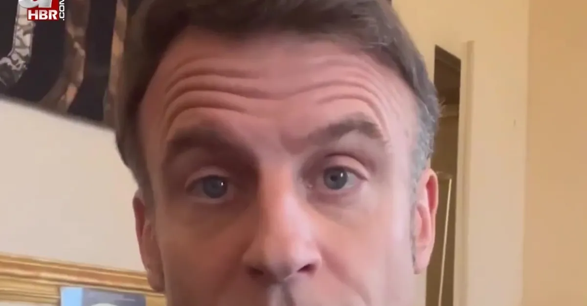 Macron'dan yapay zekayla dikkat çeken paylaşım