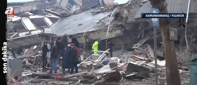 İşte depremin merkez üssü! A Haber Pazarcık’tan son durumu ekrana taşındı