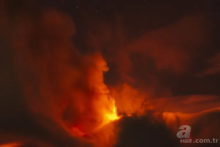 İtalya kırmızı kodlu uyarı geçti: Etna Yanardağı yeniden faaliyete geçti