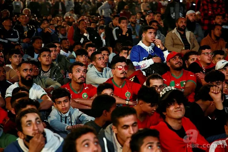 Fas’ta büyük yıkım! Hüzün çöktü gözyaşlarını tutamadılar! Fransa maçı sonrası Rabat’ta üzüntü hakim...
