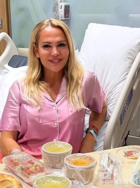 Ameliyat olan Nagihan Karadere hastanede şaşkına döndü! 8
