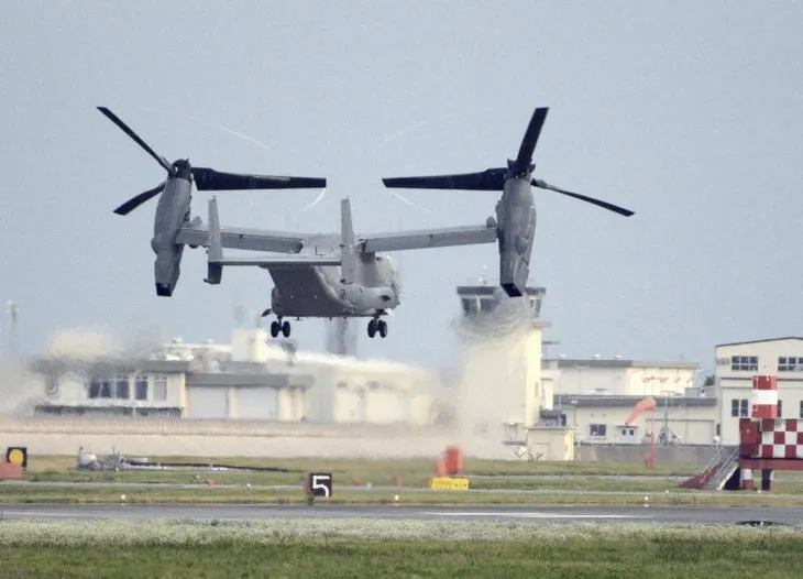 ABD askeri uçağı Osprey’in enkazı bulundu! Japonya açıklarında 8 kişiye mezar oldu