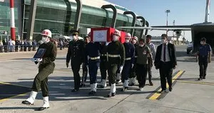 Şehidin naaşı memleketine getirildi