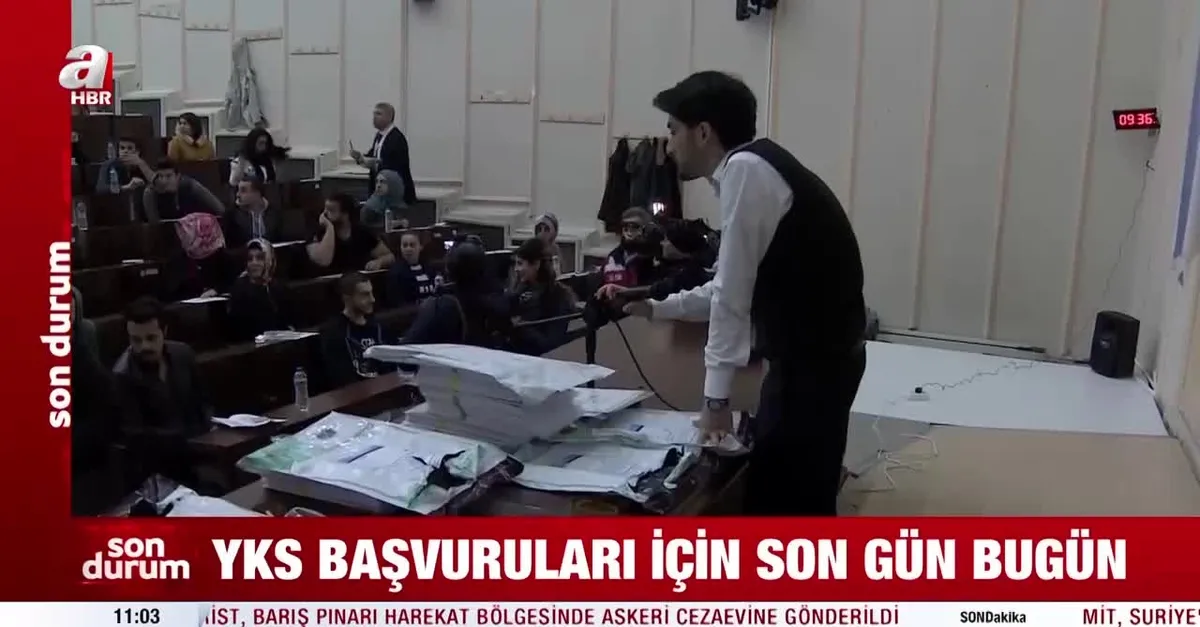 YKS başvuruları için son gün bugün