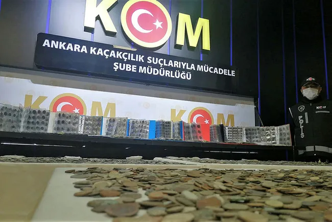 Başkent polisinden dev tarihi eser operasyonu