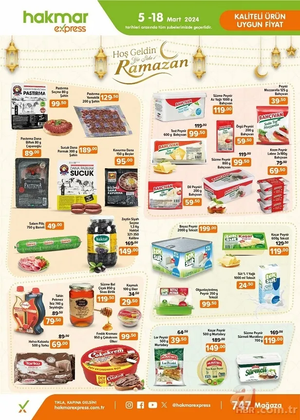 Hakmar’da Sıvıyağ, Un, Şeker, Pirinç, Tost Peyniri, Kırmızı et ve Kıymaya büyük indirim! (13-18 MART 2024) İNDİRİM KATALOĞU 3