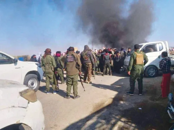 Son dakika: Terör örgütü PKK Deyrizor'da camiye saldırıp Kur'an-ı Kerim yaktı - 1