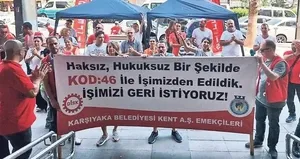 İşten atıp makam aracını üzerlerine sürdüler