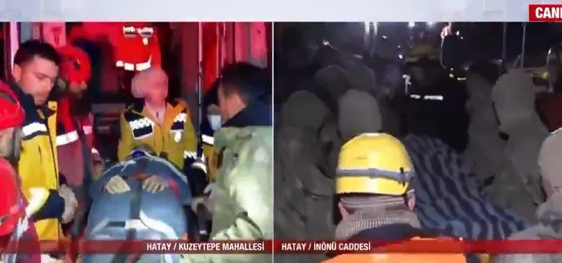 48. saatte çifte mucize: Hatay'da enkaz altında kalan 2 kadın kurtarıldı