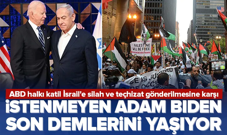 ABDde halk İsraile silah sevkiyatını desteklemiyor