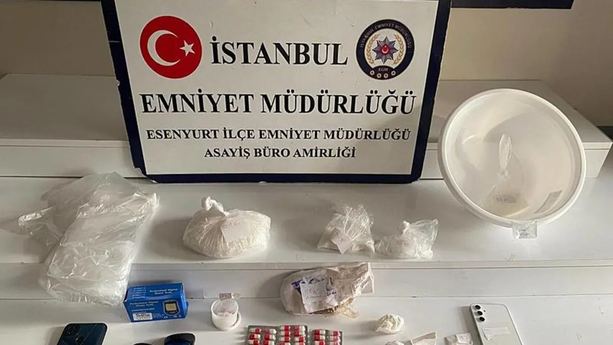 İstanbul'da uyuşturucu operasyonu! 3 kişi tutuklandı