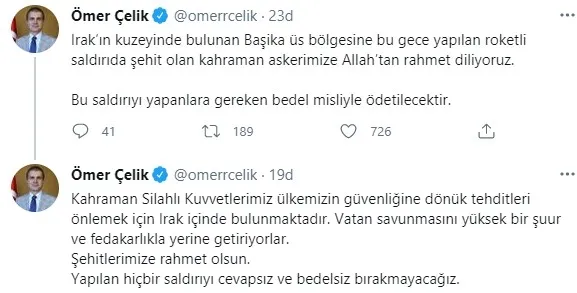 Son dakika: Başika’da Türk askeri üs bölgesine kalleş saldırı! MSB: 1 asker şehit oldu