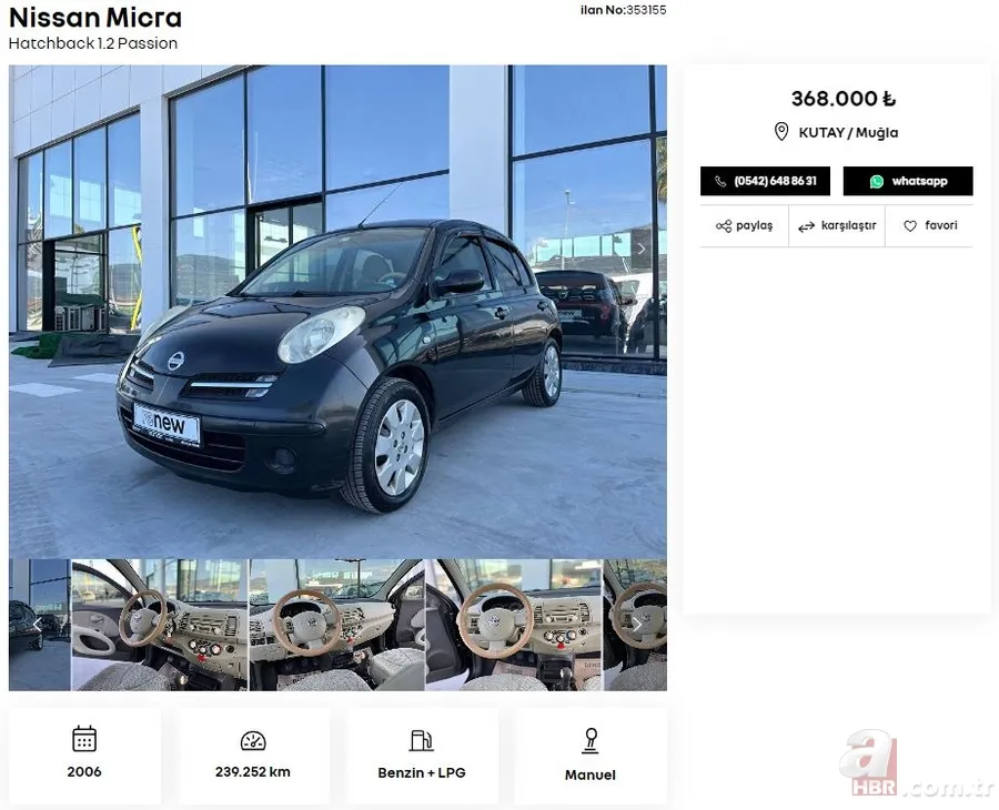 500 bin TL'si olana garantili ikinci el araç! Hyundai, Fiat, Peugeot, Renault, Ford, Citroen, Volkswagen mollerinin fiyatı ne kadar? 11