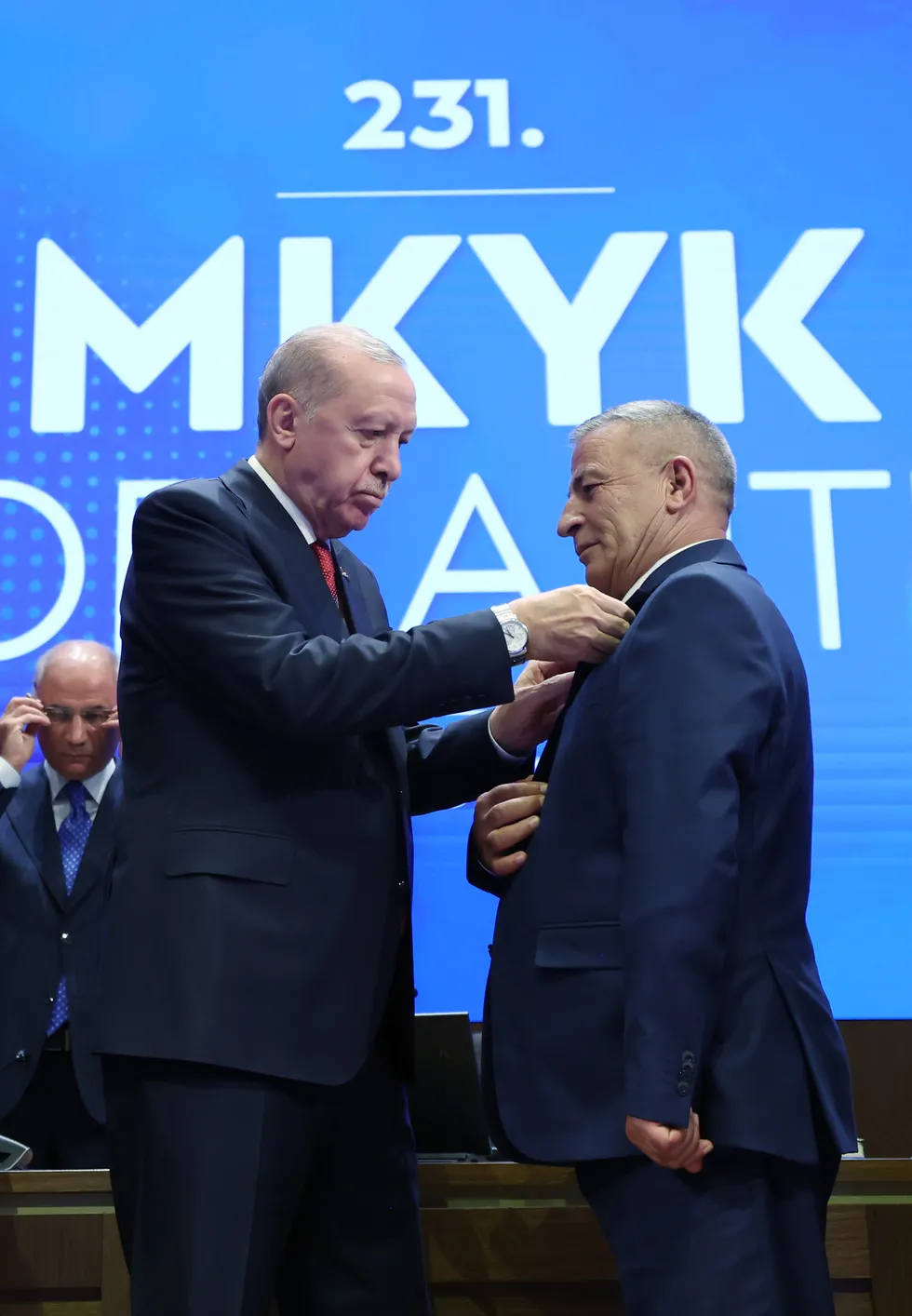 Başkan Erdoğan ve Akkışla Belediye Başkanı Mustafa Dursun